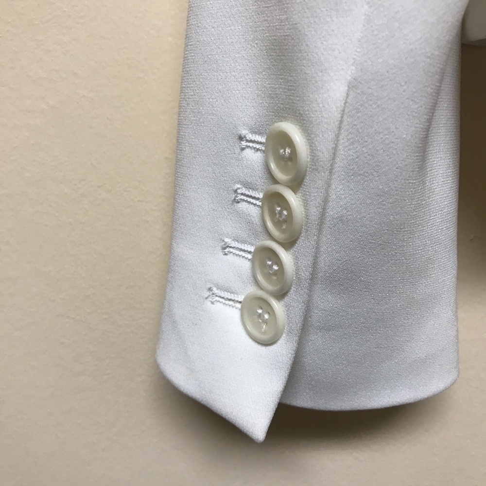 Theory Patch Pocket Blazer Winter White - image 5